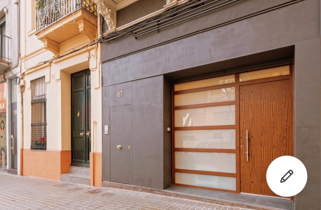 Апартаменты Loft En Badalona Centro Экстерьер фото
